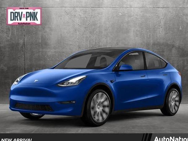 TESLA MODEL Y 2021 5YJYGDEE2MF269960 image